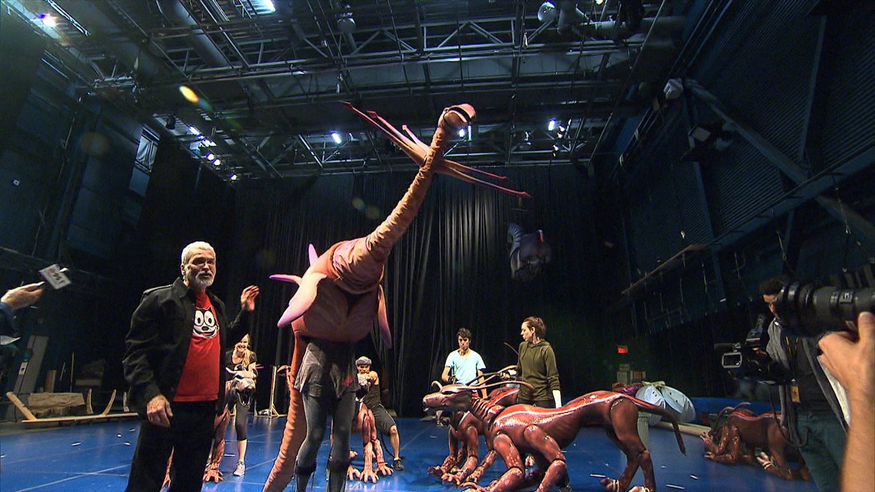 Dans les coulisses de Toruk, le nouveau spectacle du Cirque du Soleil ...