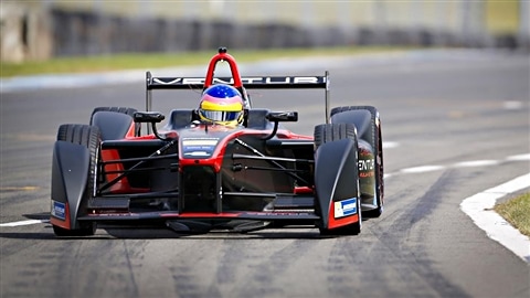 Jacques Villeneuve à Donington