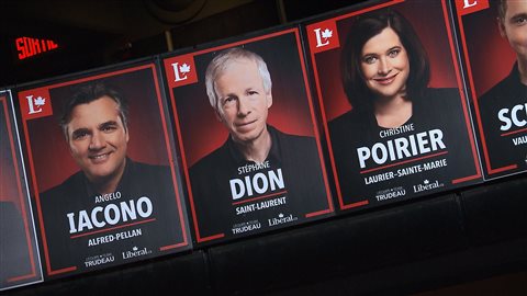 Affiches électorales du Parti libéral du Canada
