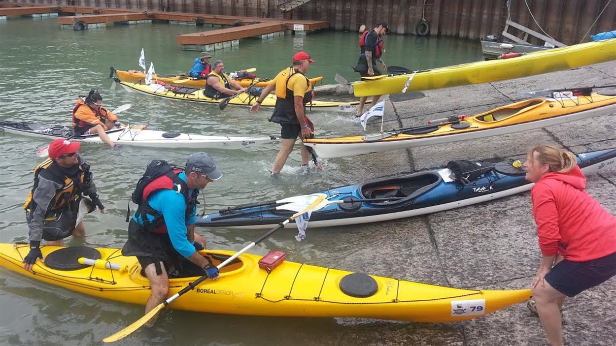 250 km en kayak au profit de Jeunes musiciens du monde RadioCanada.ca