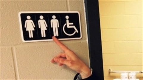 Des toilettes accessibles aux personnes transgenres dans une école de Moncton