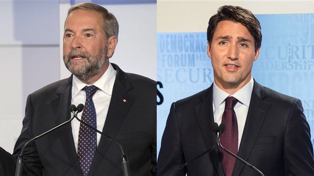Mulcair-Trudeau
