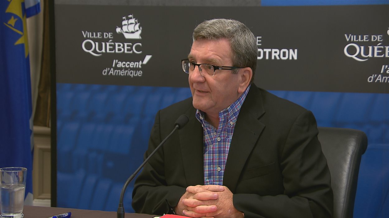 Le maire de Québec, Régis Labeaume