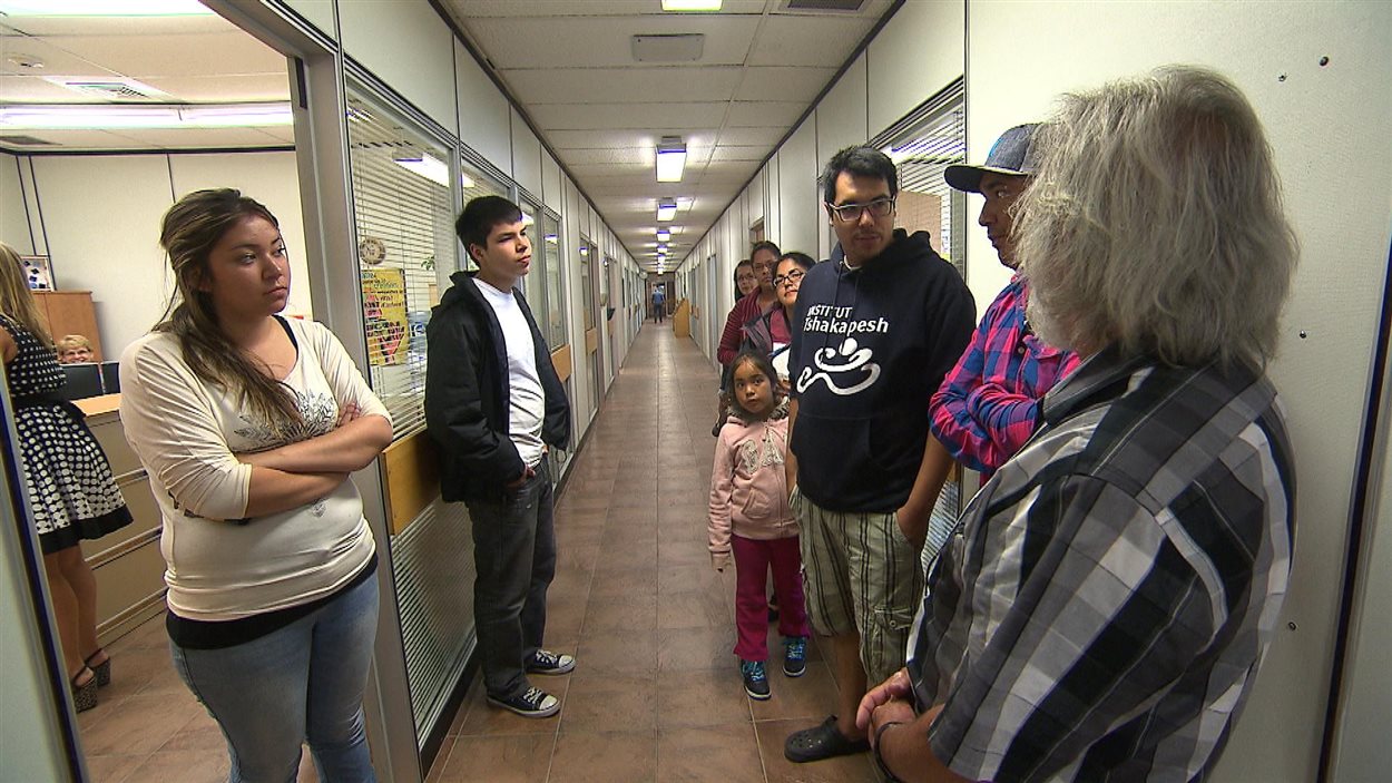 Les étudiants au cégep de Sept-Îles.
