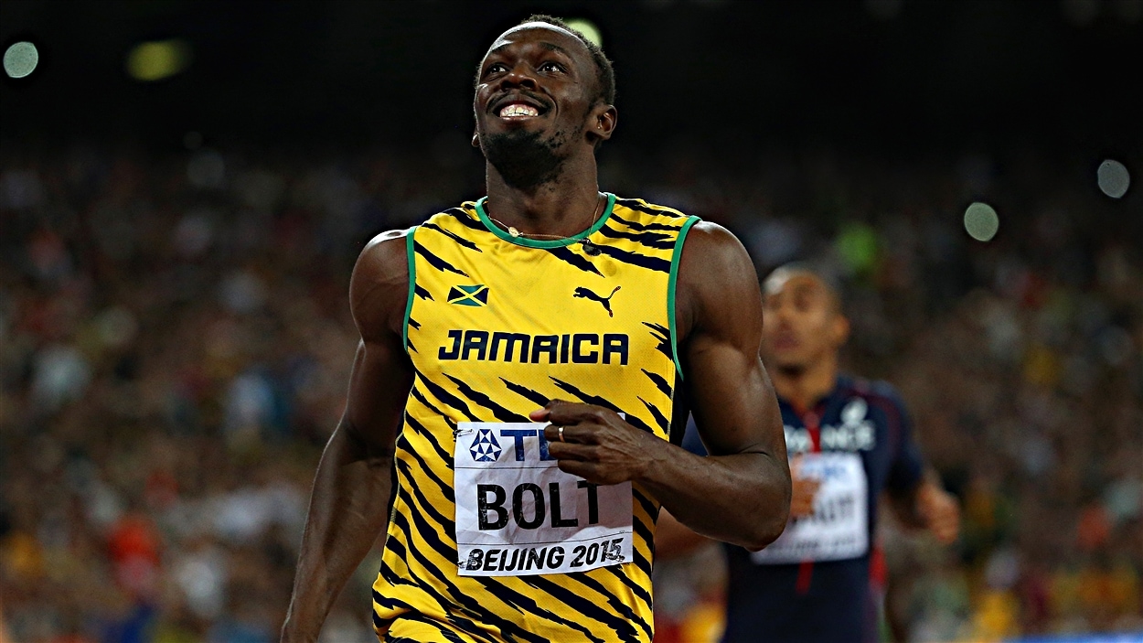 Usain Bolt en demifinale du 200 m RadioCanada