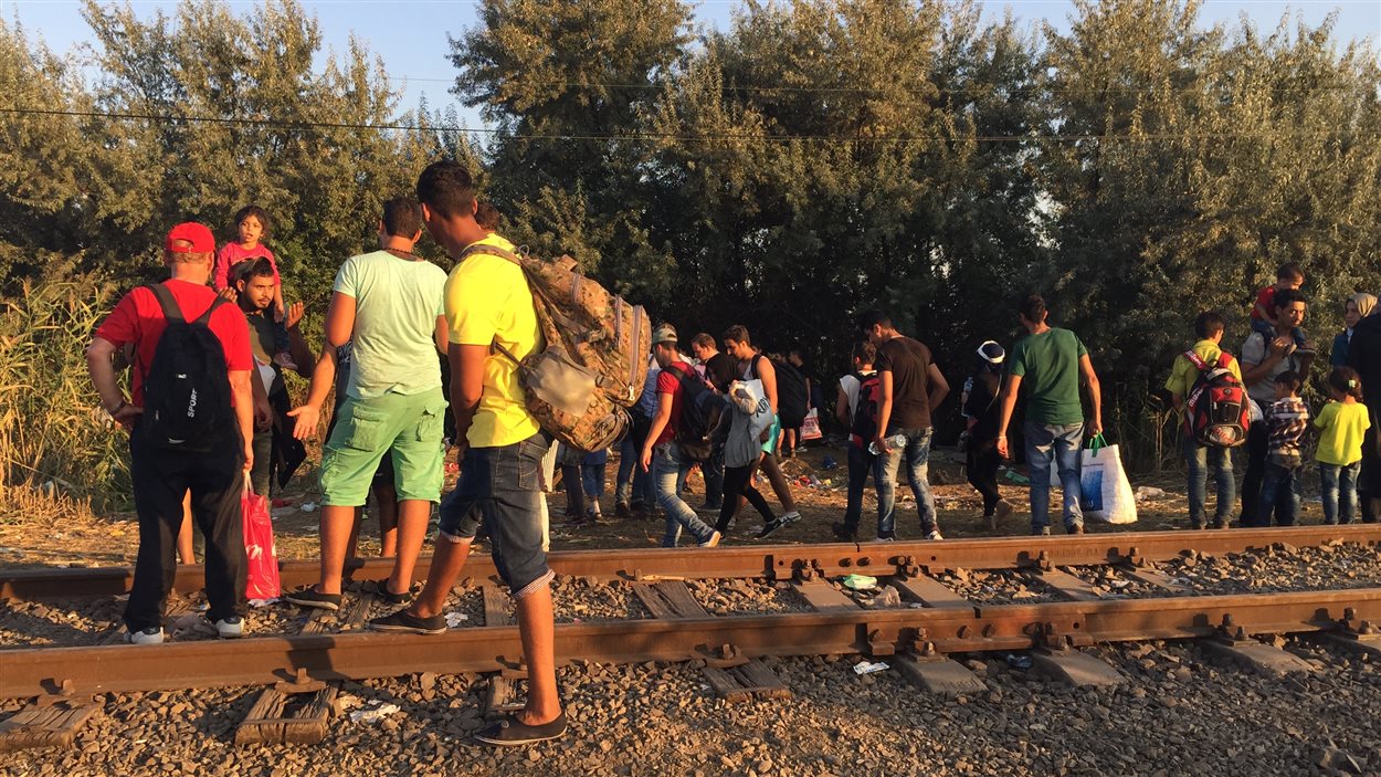 Migrants en Hongrie