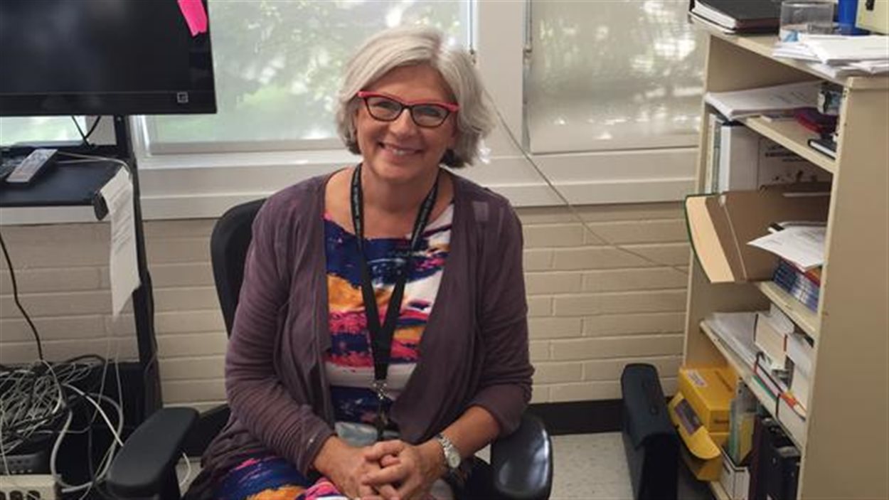 Julie Lemire, directrice de l'École Père Mercure de North Battleford