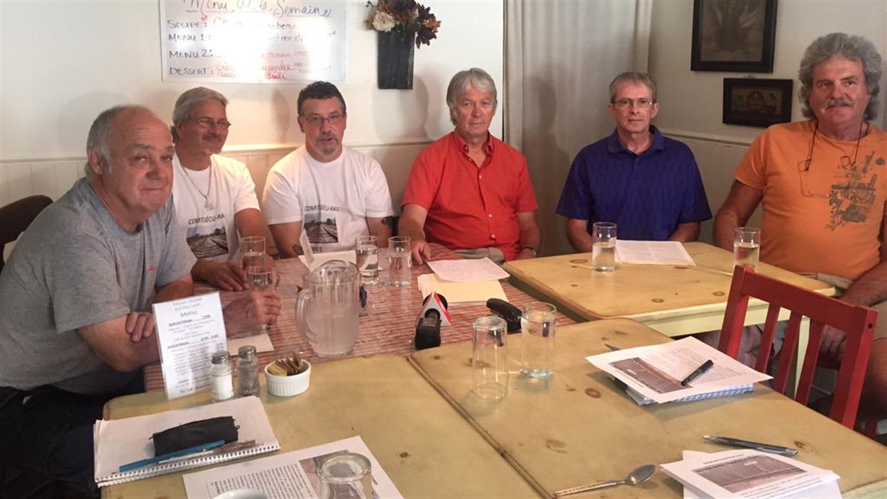 Une pétition pour la sécurité ferroviaire a été lancée à Lac-Mégantic.