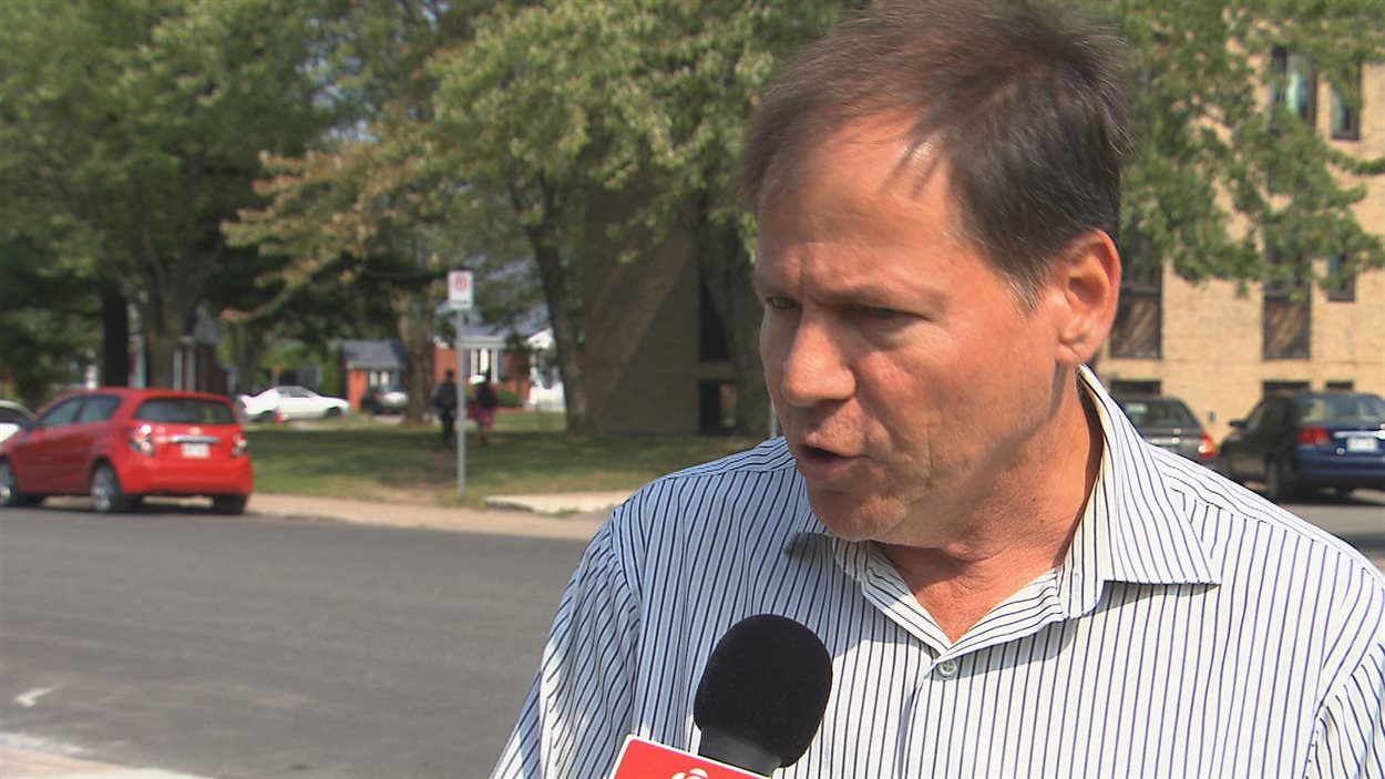Jean-François Aubin, conseiller municipal du district Marie-de-l'Incarnation à Trois-Rivières
