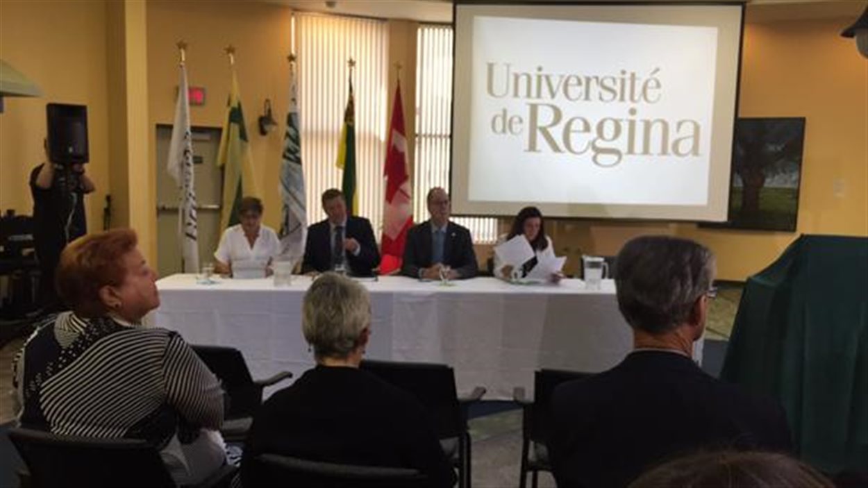 Inauguration de la Cité universitaire francophone à Regina le 1er septembre