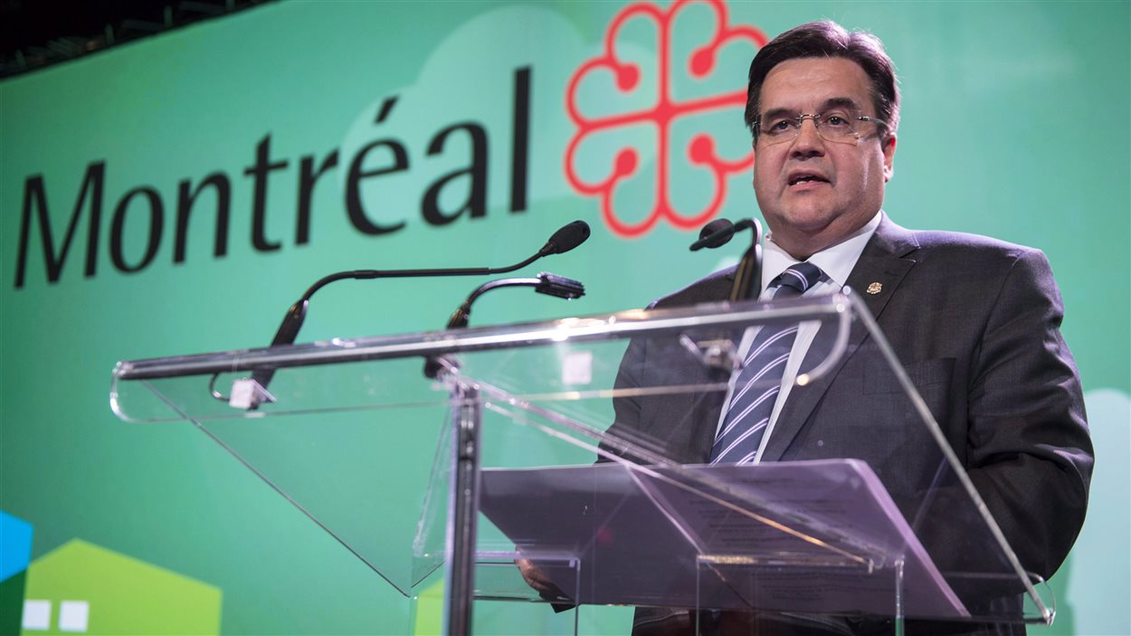 Le maire de Montréal, Denis Coderre (archives)