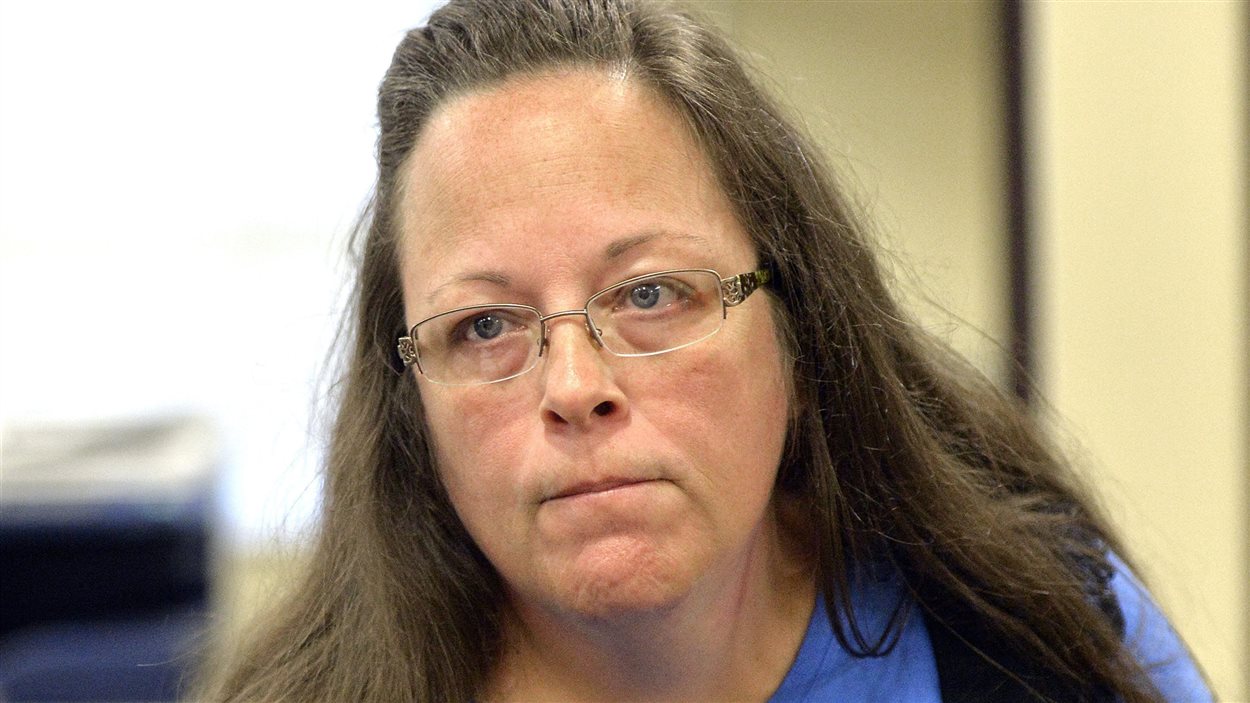 La greffière Kim Davis