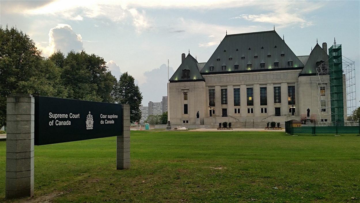 L'édifice de la Cour suprême du Canada, à Ottawa (archives)