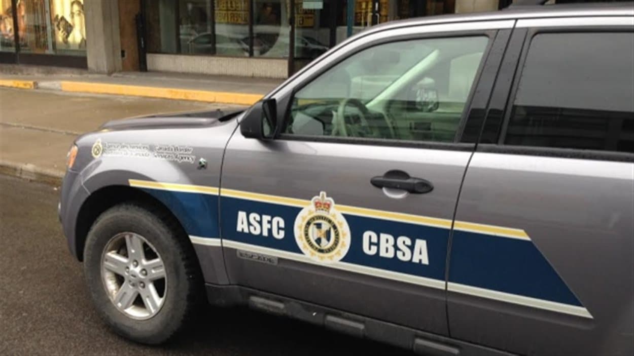 Véhicule de patrouille de l’Agence des services frontaliers du Canada