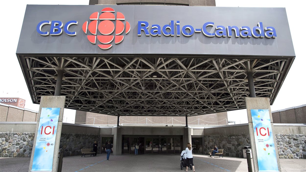L'édifice de Radio-Canada à Montréal
