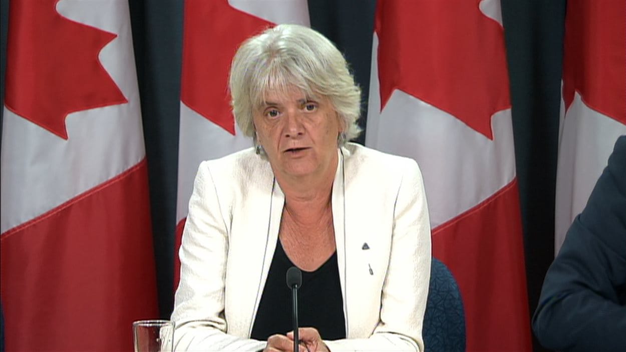 La candidate néo-démocrate Hélène Laverdière