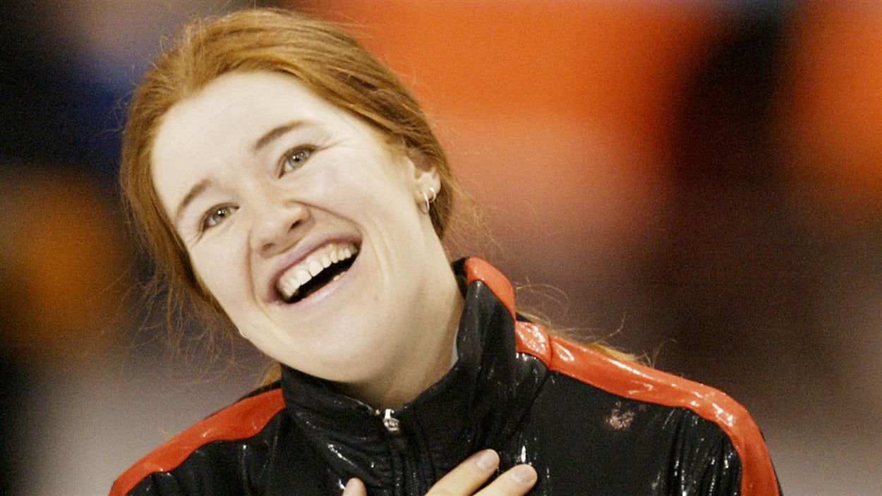 Clara Hugues avait remporté la médaille de bronze au 5000m. en patinage de vitesse en 2002 aux J.O. de Salt Lake City
