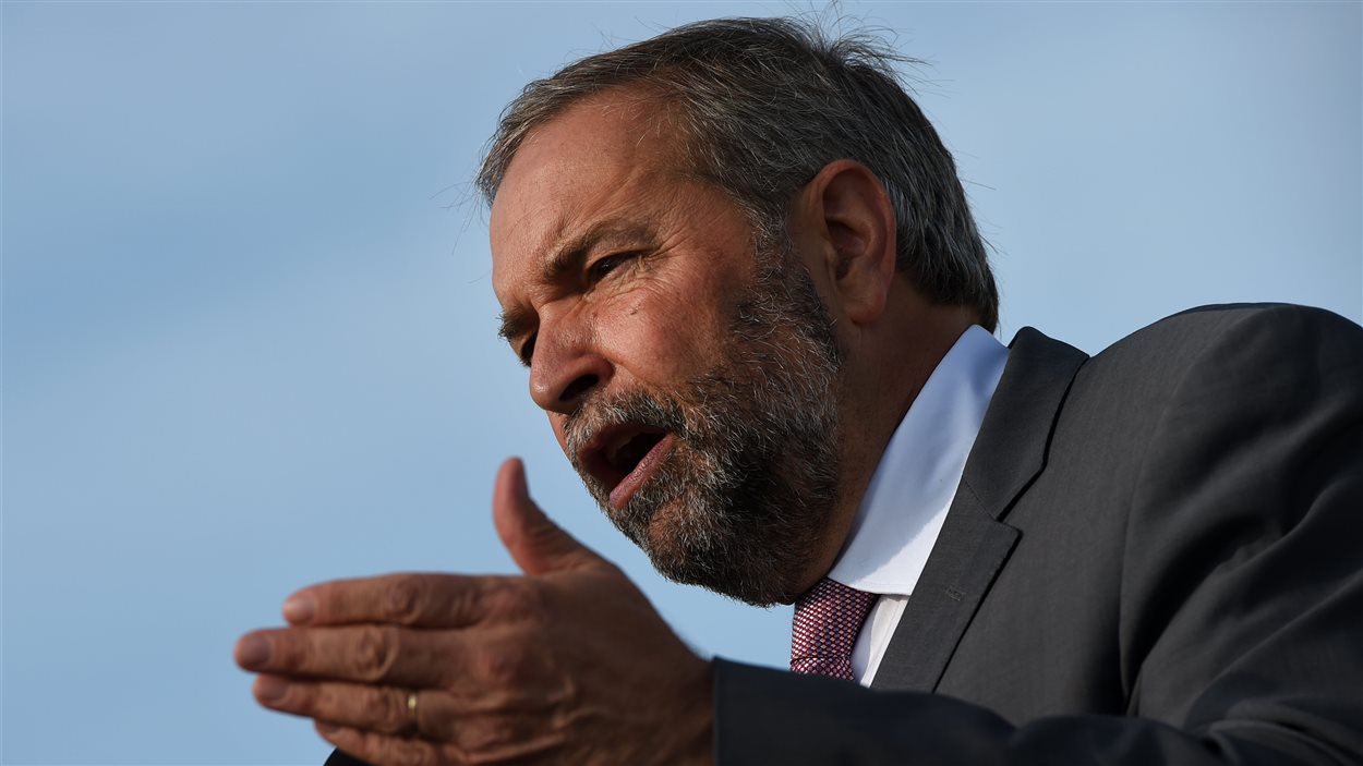 Thomas Mulcair, chef du NPD