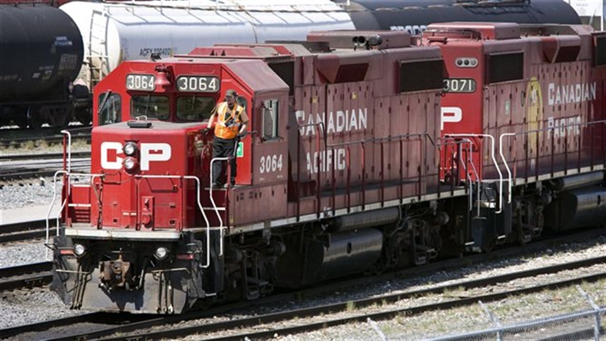 Un train du Canadien Pacifique
