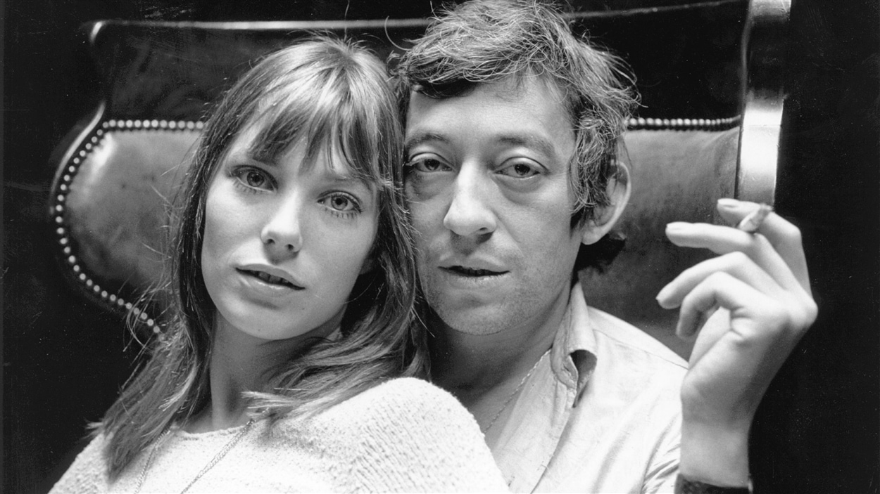 Jane Birkin et Serge Gainsbourg en 1969