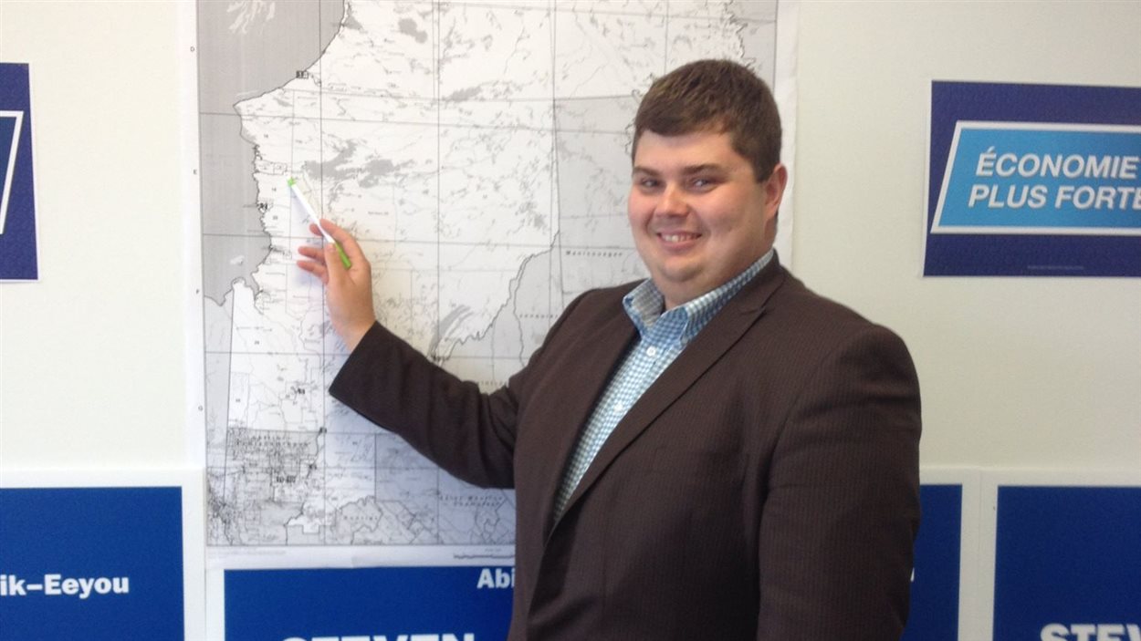 Steven Hébert, candidat conservateur dans Abitibi-Baie-James-Nunavik-Eeyou