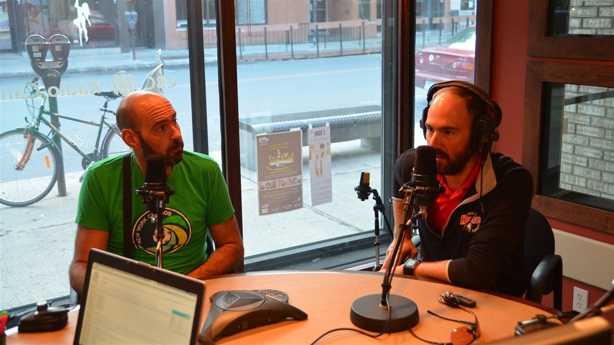 Martin Guérin et Ian Clermont