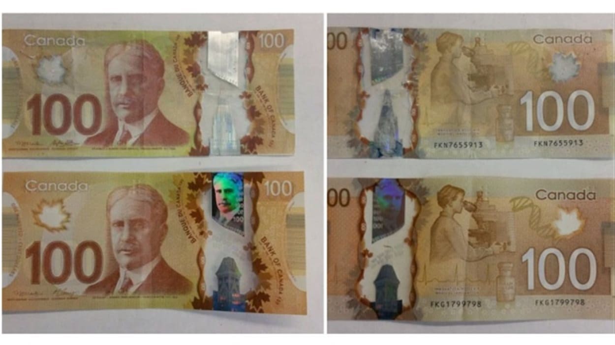 Faux billets 20 US$ et 50 US$ en circulation - Le Canada Français