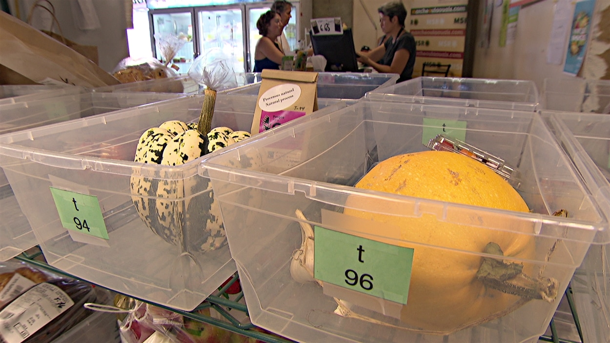 Il y a une baisse d'achalandage au Marché solidarité régionale.