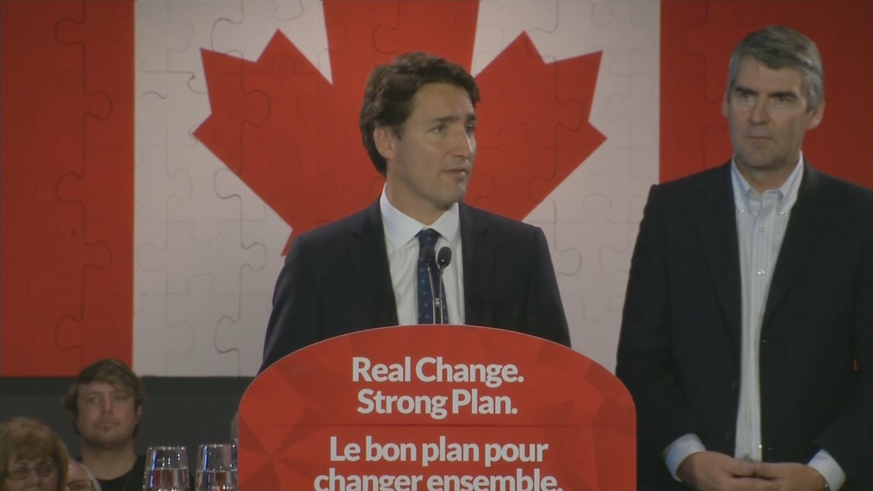 Justin Trudeau fait des promesses aux militaires à Halifax | Radio-Canada