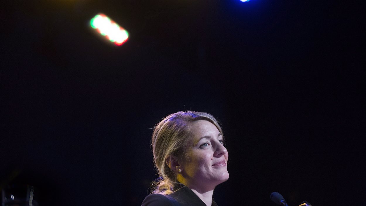 La candidate libérale Mélanie Joly