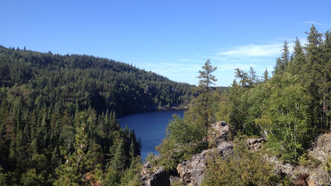 Le lac La Haie au parc national d'Aiguebelle