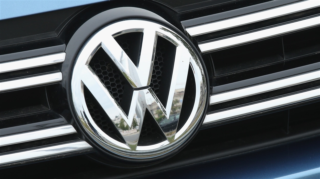 Devanture d'une voiture Volkswagen