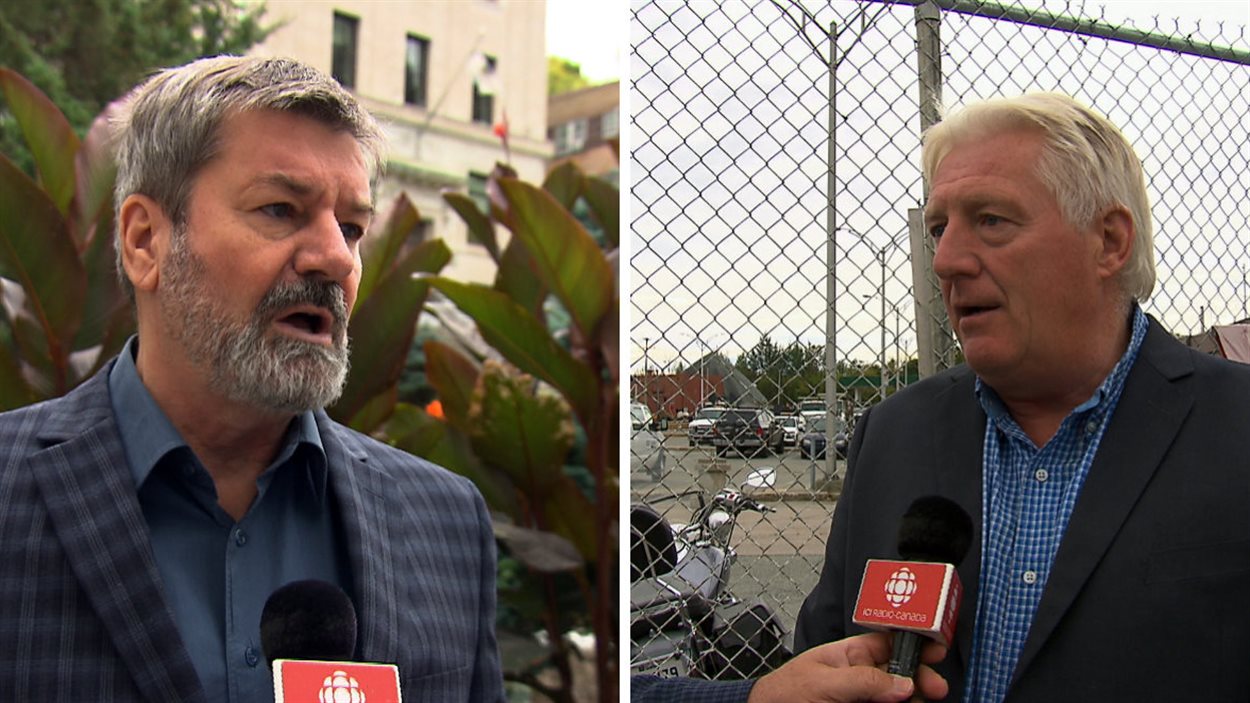 Serge Paquin et Gaétan Desnoyers