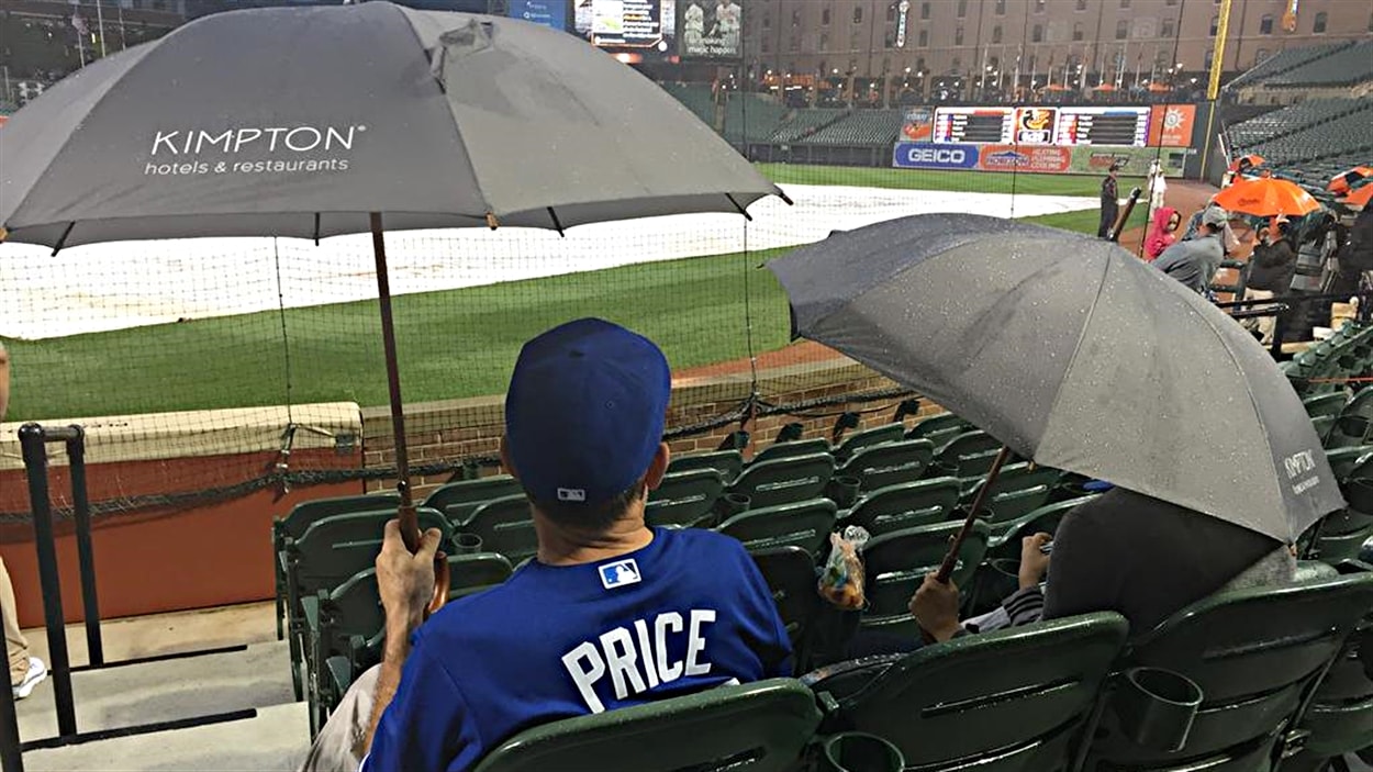 La pluie a forcé le report du match des Blue Jays à Baltimore