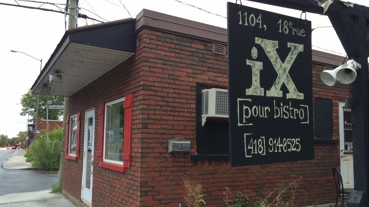 Le restaurant iX pour Bistro ne compte qu'une vingtaine de places.