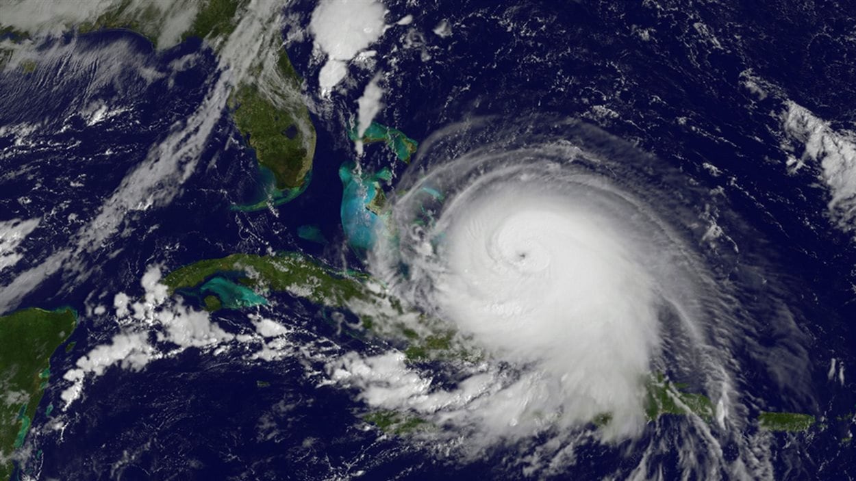 Image satellite de l’ouragan Joaquin