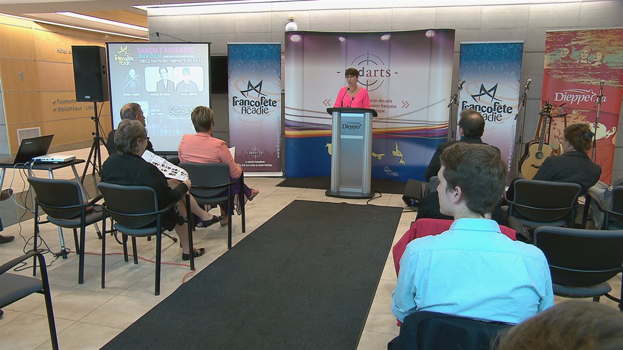 Les responsables de la FrancoFête en Acadie présentent la programmation 2015.