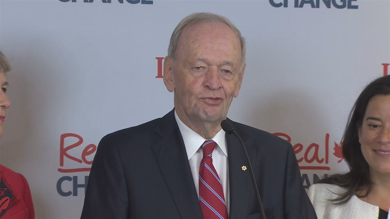 Jean Chrétien, le 1er octobre à Vancouver.