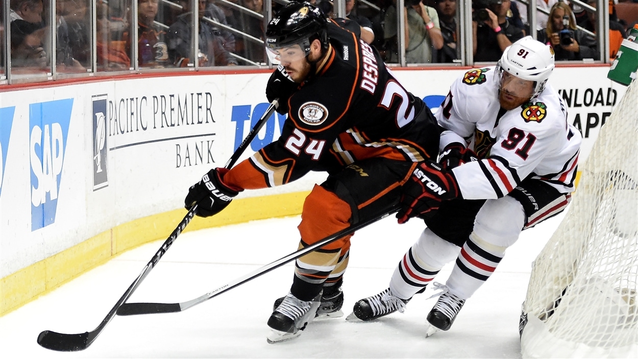 Simon Després s'entend pour 5 ans avec les Ducks d'Anaheim RadioCanada