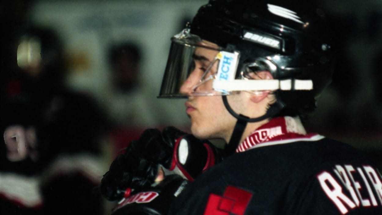 Mike Ribeiro avec les Huskies de Rouyn-Noranda (archives)