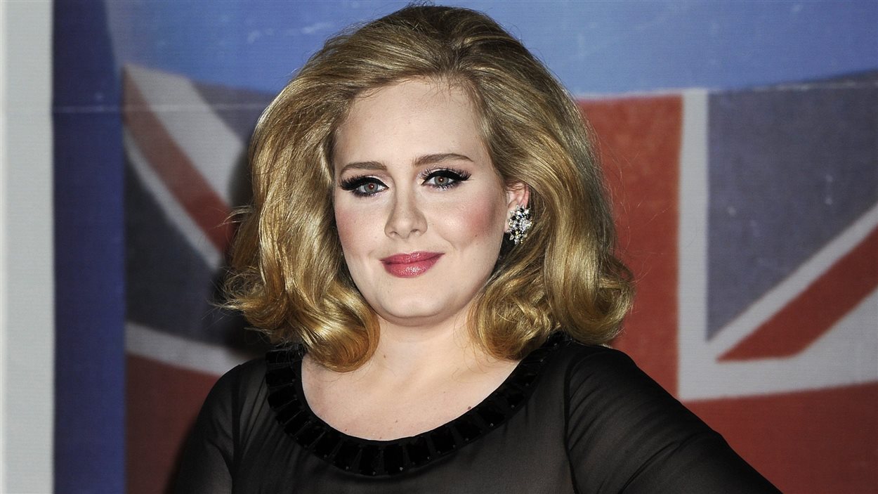 La chanteuse britannique Adele