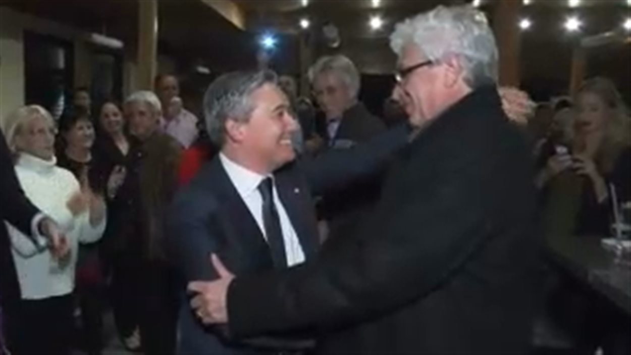 François-Philippe Champagne chaudement acceuilli par ses partisans