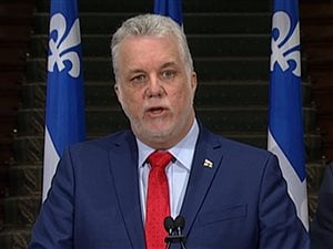 Le premier ministre du Québec, Philippe Couillard.