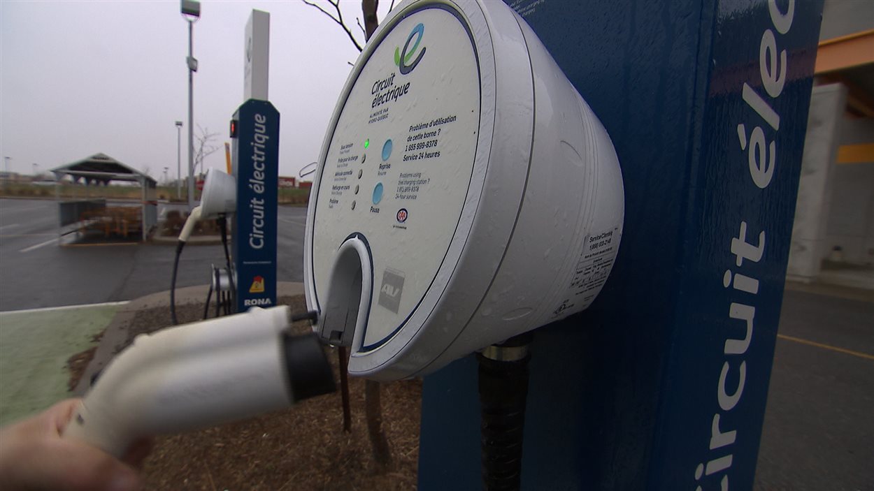 Borne de recharge pour les voitures électriques