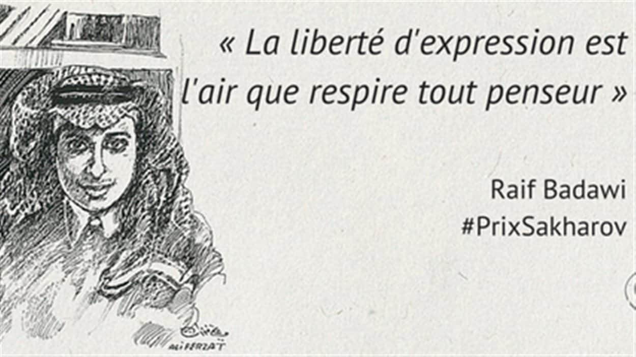 Raif Badawi remporte le Prix Sakharov