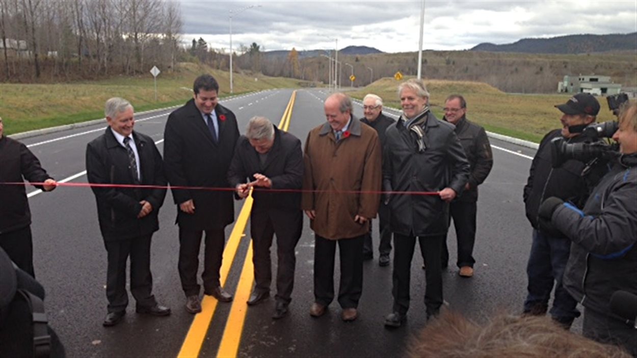 La route 112, entre Thetford Mines et SaintJosephdeColeraine, enfin