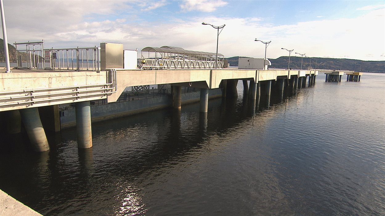 Le quai d'escale de La Baie