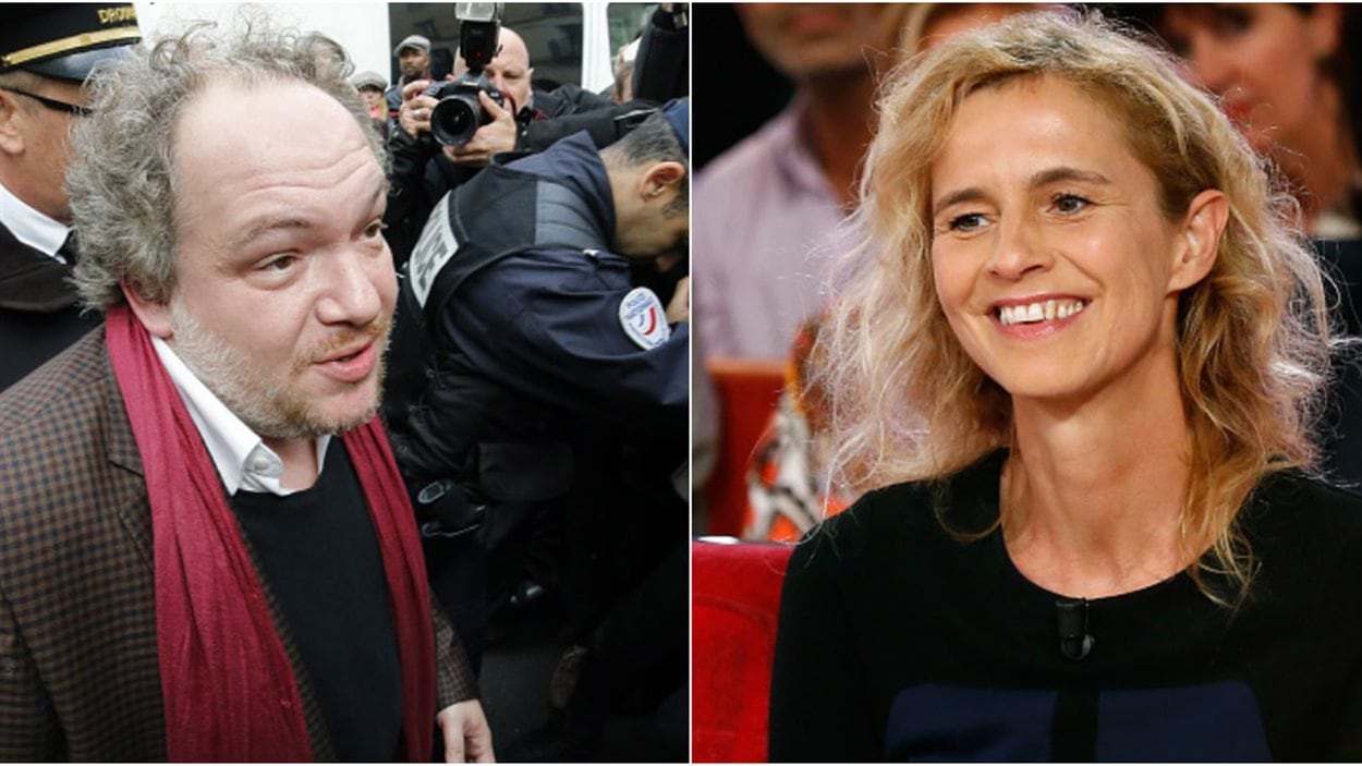 Delphine De Vigan Et Son Mari Le Goncourt pour Mathias Enard et le Renaudot pour Delphine de Vigan
