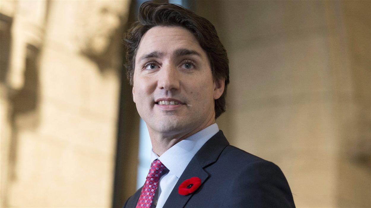 Le premier ministre Justin Trudeau à Ottawa