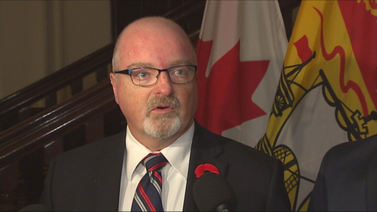 Le chef de l'Opposition officielle du Nouveau-Brunswick, Bruce Fitch